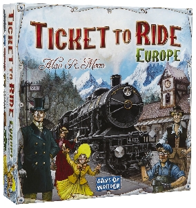 Ticket to ride: Europe - Boardgame 0135