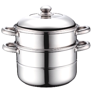 Set 2 oale de fiert cu aburi din inox Peterhof PH-15725-24 PH-15725-24