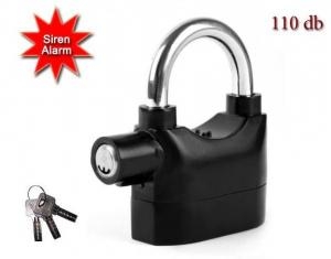 Lacat cu alarma antiefractie 110 db 0141