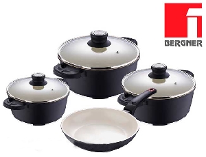 Set oale aluminiu cu interior ceramic Bergner Gala BG 6773 BG6773