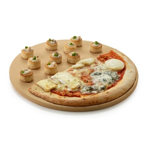 Piatra Pizza Barbecook rotunda pentru gratar cu gaz 36 cm 2230023