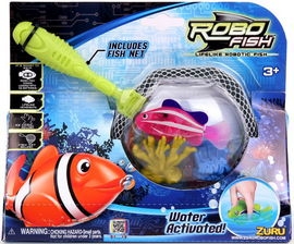 Pestisor Robo Fish cu plasa si coral - Pestisor