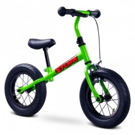 Bicicleta fara pedale STORM Caretero Verde - TOY-STO-GREEN TOY-STO-GREEN