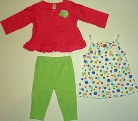 Set hainute bebe cu diverse imprimeuri- 14267 14267