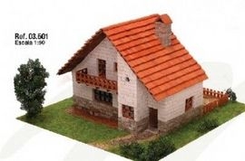 Kit constructie Casuta Chalet SOLDC3501