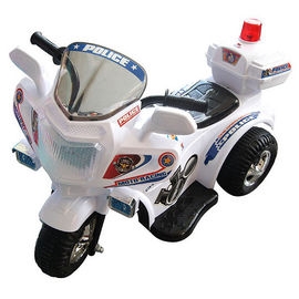 Motocicleta electrica pentru baieti Chipolino Police alba - HUBELM0120002P HUBELM0120002P