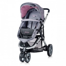 Carucior copii Chipolino Ferrara 2014 Pink - HUBVIPKF01432GP HUBVIPKF01432GP