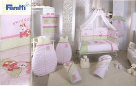 Set de pat Sestetto Plus PRINCESS Pink - HPB14 HPB14