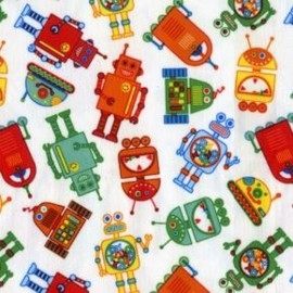 Scutece lavabile cu buzunar Gama Baby Go Funky Robotei - EDB043 EDB043