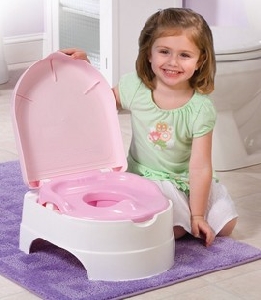 Olita All-in-One Potty Seat & Step Stool Pink - BBB11054 BBB11054