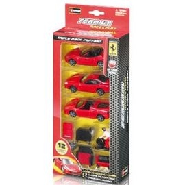 Macheta auto Ferrari Triple Pack Playset - NCR31236 NCR31236