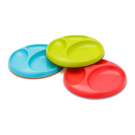 Saucer set 3 farfurii compartimentate pentru copii - KDCB399 KDCB399