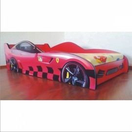 Pat pentru copii gradinita masina Ferrari 2-8 ani - PC099 PC099