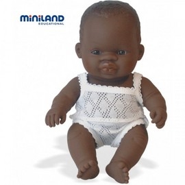 Baby african (baiat) Papusa 21cm - OKEML31123 OKEML31123