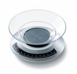 CÃ¢ntar bucÄƒtÄƒrie mecanic argintiu 3 kg - BEUKS05AR BEUKS05AR