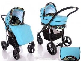 Carucior multifunctional 2 in 1 Paloma Turquoise - BBC1007 BBC1007