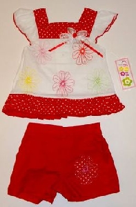 Costumas rosu fetite - 10856A 10856A