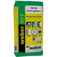 Glet alb de egalizare Weber N17