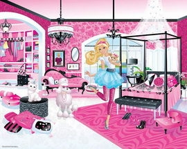 Tapet Copii Walltastic - Barbie - GFK013 GFK013