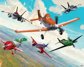 Tapet Copii Walltastic - Disney Avioane (Disney Planes) - GFK001 GFK001