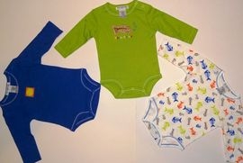 Set de body-uri bebe Pestii somonrosi- 14278 A 14278A