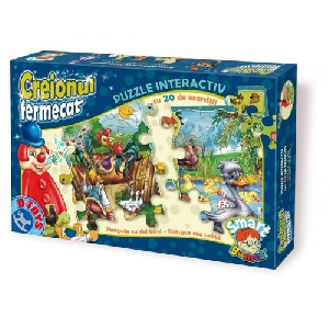 Creionul fermecat Puzzle interactiv D-Toys 64677