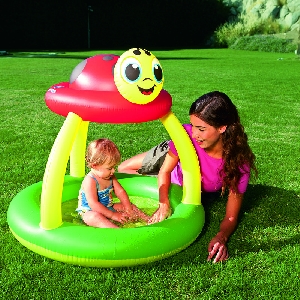 Piscina gonflabila tip buburuza Bestway Lady Bug B52181 B52181