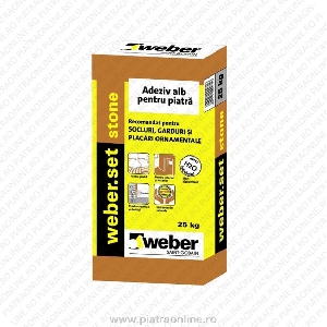 Adeziv piatra naturala -  Weber Set.Stone 25kg