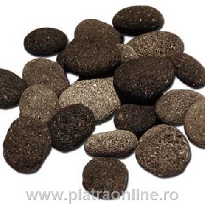 Pebbles Lava Black Sac 20kg