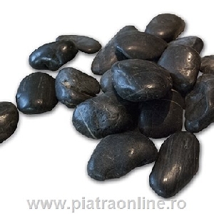 Pebbles Black Polished Sac 20kg