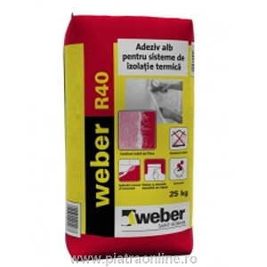 Adeziv Weber pentru sisteme de izolatie termica Weber R40