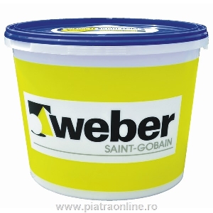 Tencuiala decorativa acrilica - Weber.Pas Classic 25 kg Grupa A