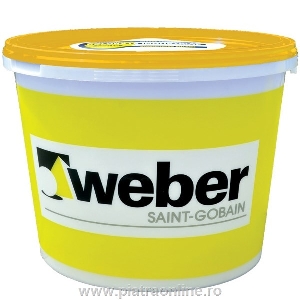 Tencuiala decorativa silicatica Weber.Pas Silicate 25 kg Grupa A