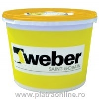 Tencuiala decorativa ultra-permeabila Weber.Pas 25 kg Topdry Grupa A