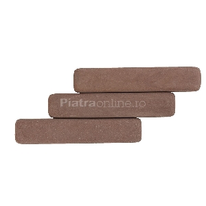 Sandstone Agra Red Fileti Antichizat 4 x 20 x 1 cm