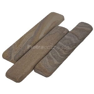 Sandstone Rainbow Fileti Antichizat 4 x 20 x 1 cm