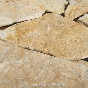 Limestone poligonal Rustic Stone Yellow (1 mp = 15-20 buc)