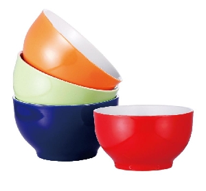 Set 4 boluri ceramica Vabene VB-6050042