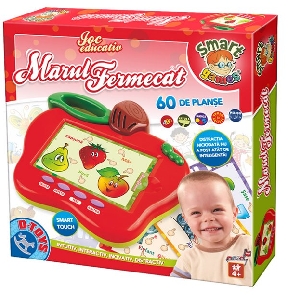 Tabla educativa Marul Fermecat 60 planse D-Toys