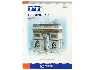 Puzzle 3D DIY Arcul de Triumf