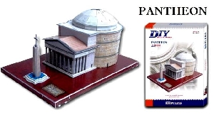 Puzzle 3D DIY Pantheon