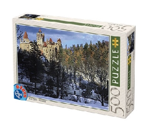 Castelul Bran Puzzle 500 piese D-Toys