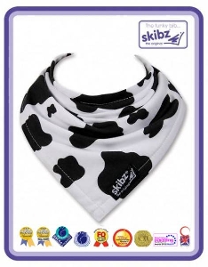 Baveta Black&White Cow