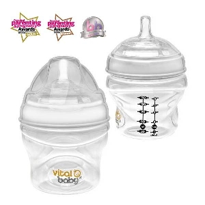 Set 2 biberoane Vital Baby Breast-Like - 150ml 0 luni+