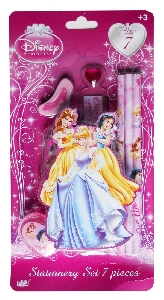 Set creioane ascutitoare guma Disney Princess