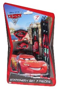 Set creioane ascutitoare guma Cars Disney