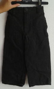 Pantalon jeans negru copii - ICC139