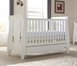 Patut din lemn de pin 3 in 1 Lucas White Tutti Bambini - BBB21103911