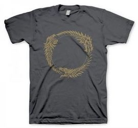 Tricou The Elder Scrolls Online Ouroboros Charcoal Marime L - VG20877