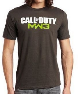 Tricou Call Of Duty Modern Warfare 3 Logo Anthracite Marime M - VG20798